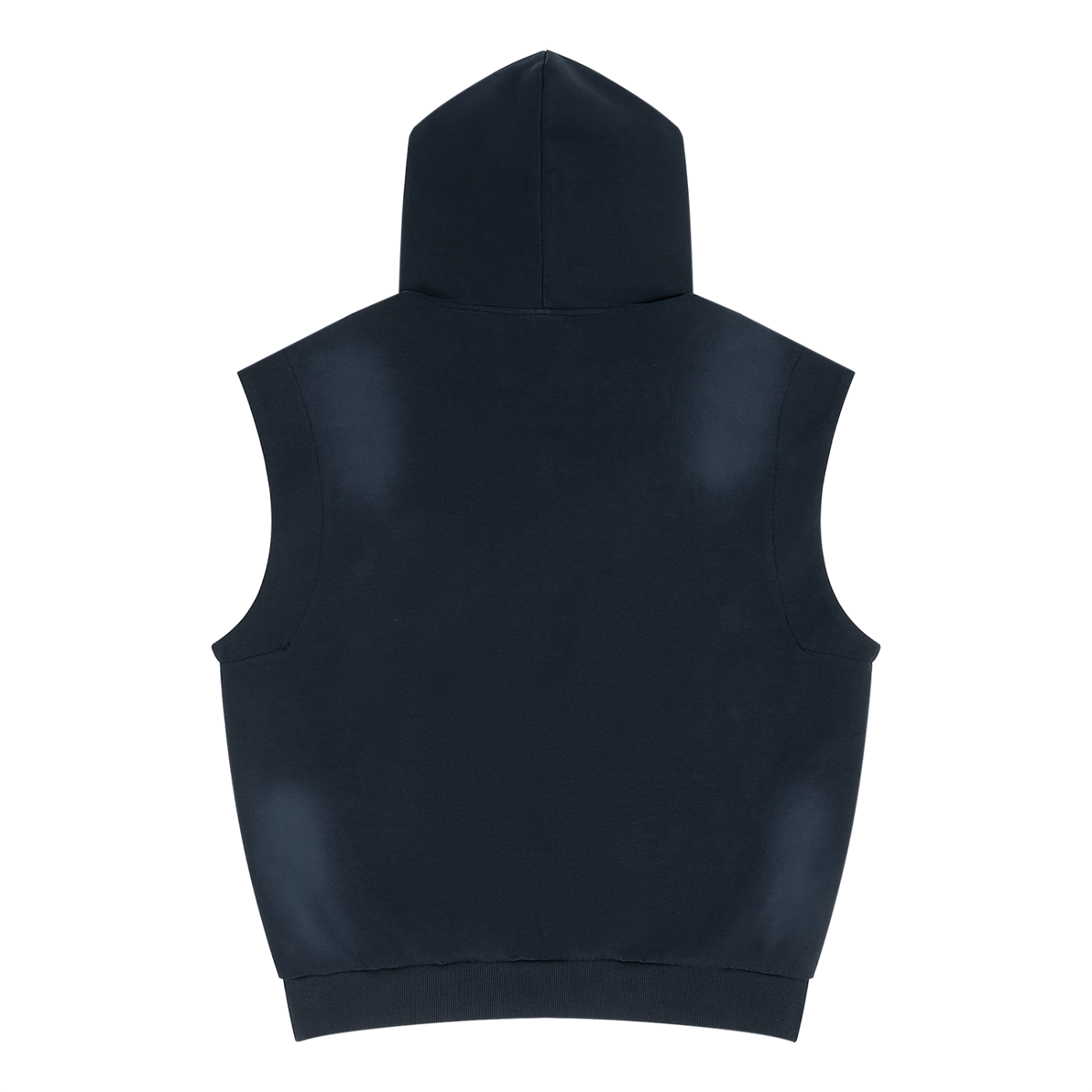 Vintage Wash Sun Fade Sleeveless Hoodie