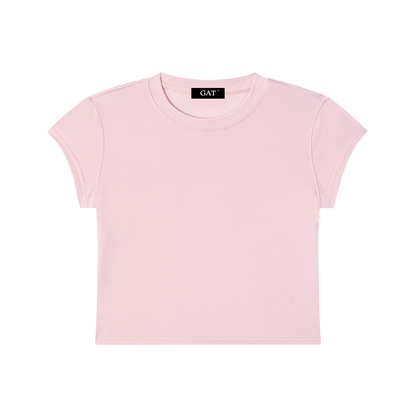 Slim-Fit Cropped T-Shirt