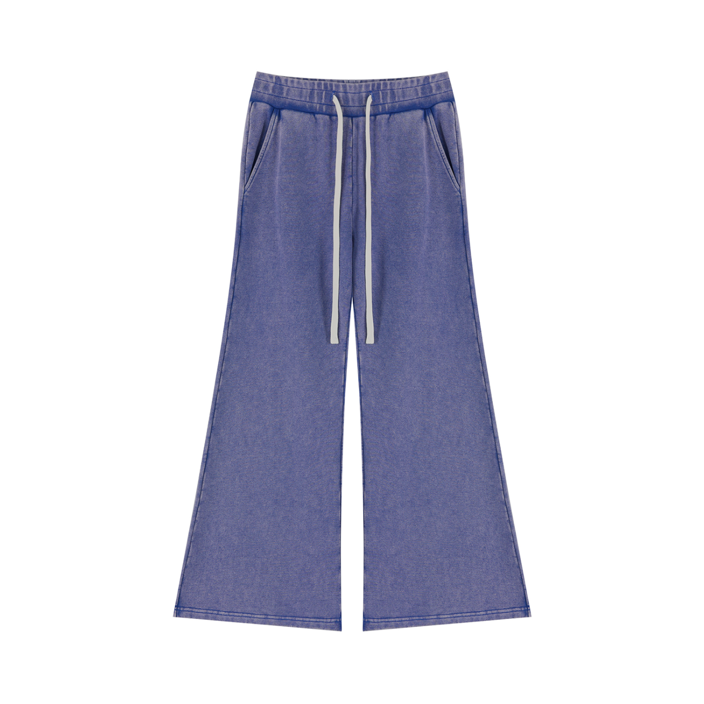 Mineral Wash Flared Leg Sweatpants