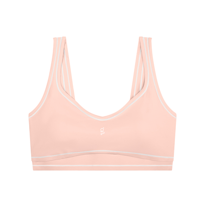 Topstitching Yoga Sports Bra