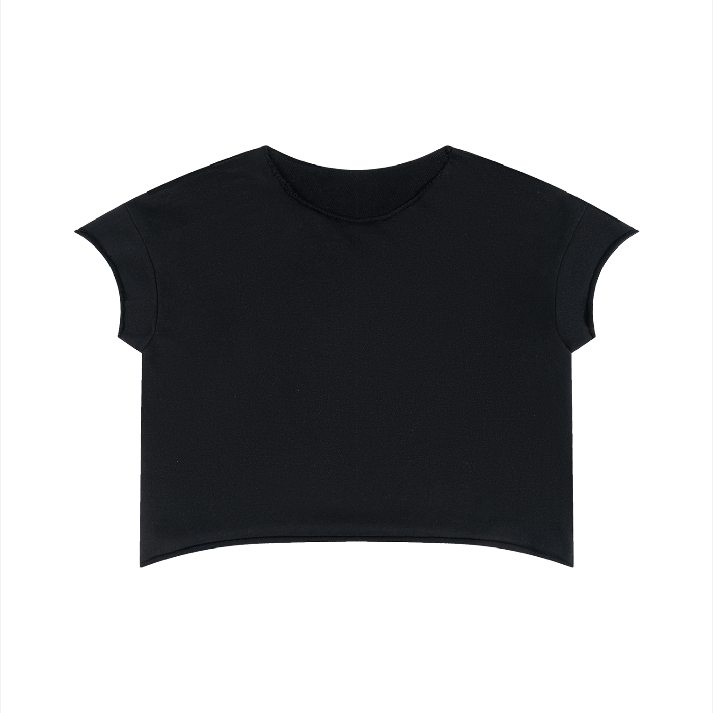Heavyweight Boxy Raw Edge T-Shirt