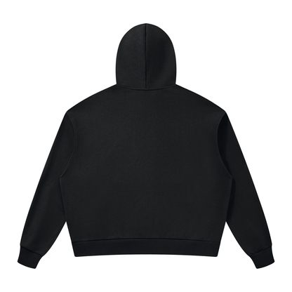 Drop Shoulder Full Zip Hoodie