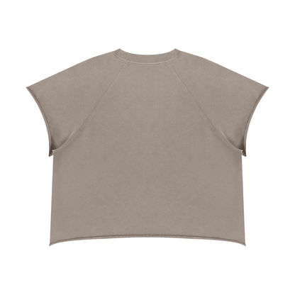 Vintage Wash Raw Edge T-Shirt