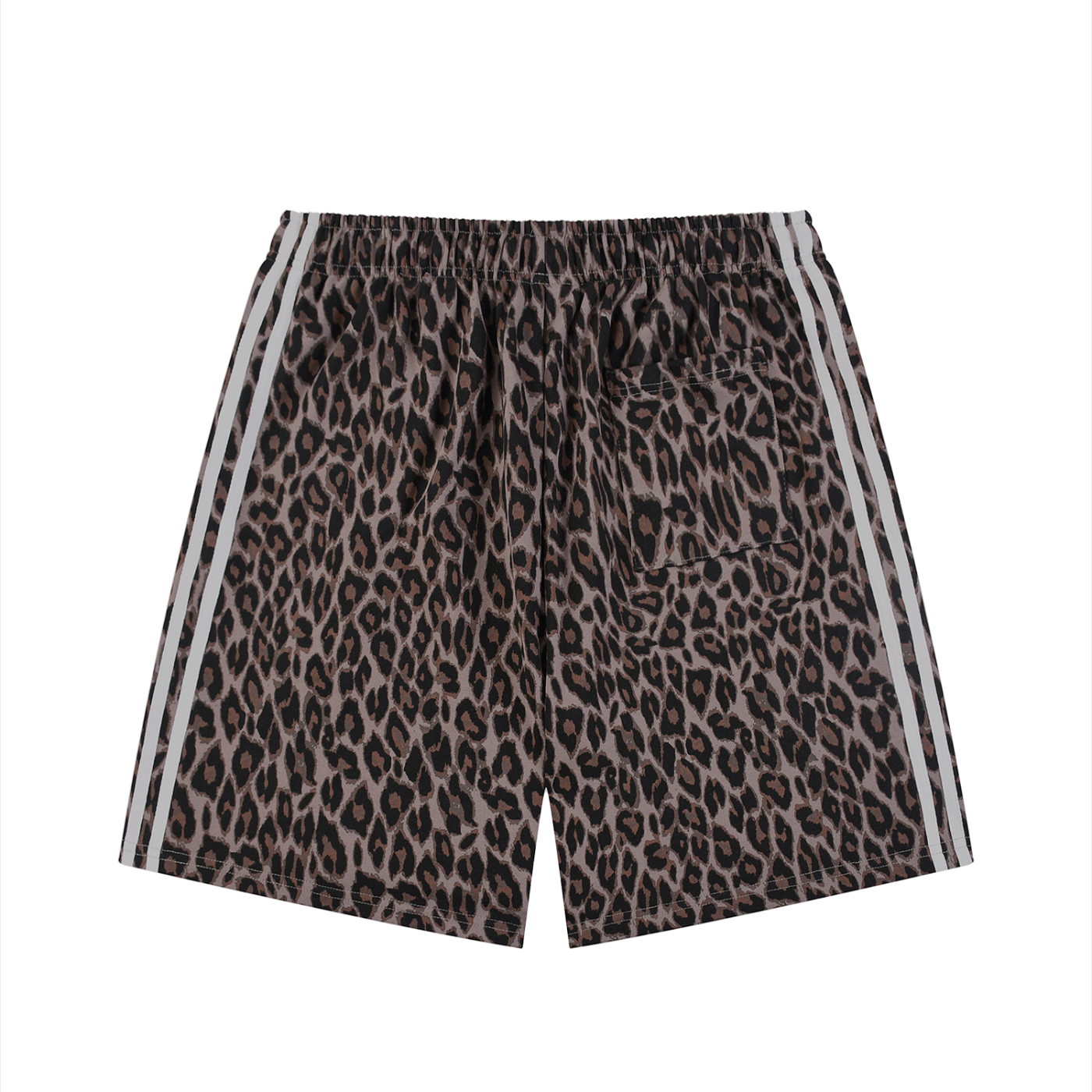 Leopard Drawstring Shorts