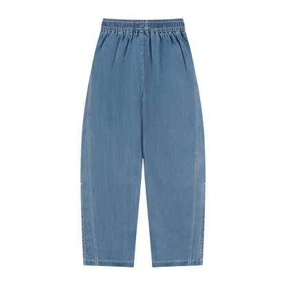 Kid's Vintage Wash Straight Leg Jeans