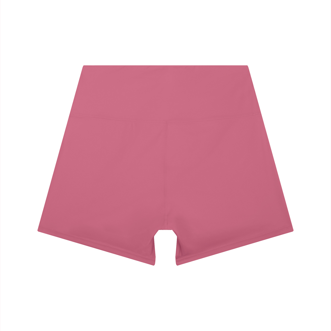 High-Waist Color Block Yoga Shorts