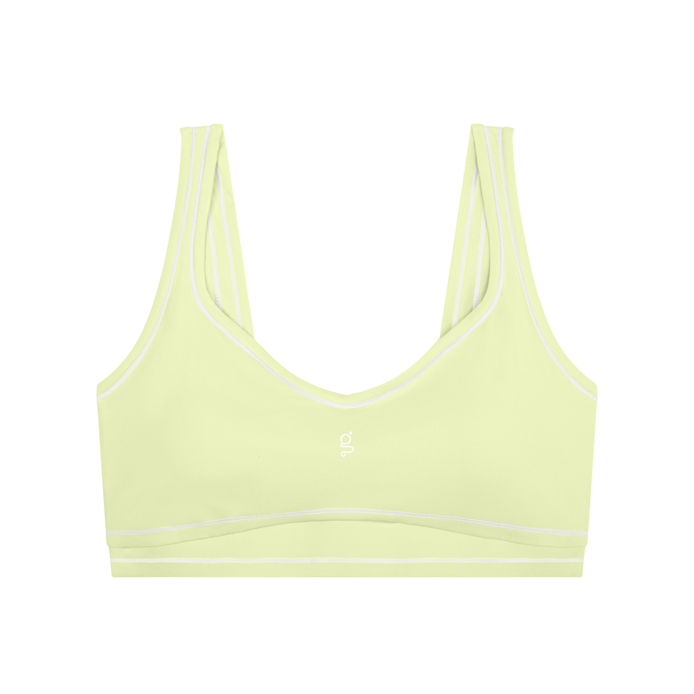 Topstitching Yoga Sports Bra