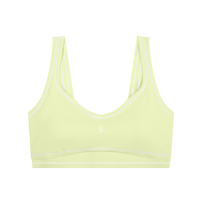 Topstitching Yoga Sports Bra