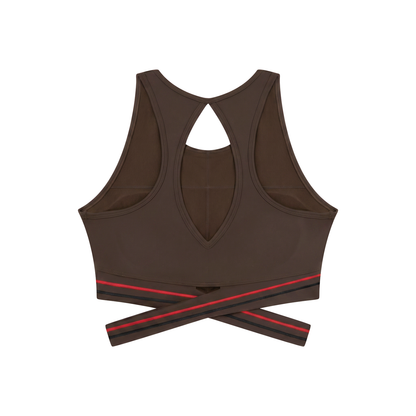 Criss-Cross Band Sports Bra