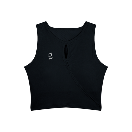 Hollow-Out Yoga Tank Top