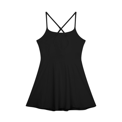 Paneled A-Line Dress