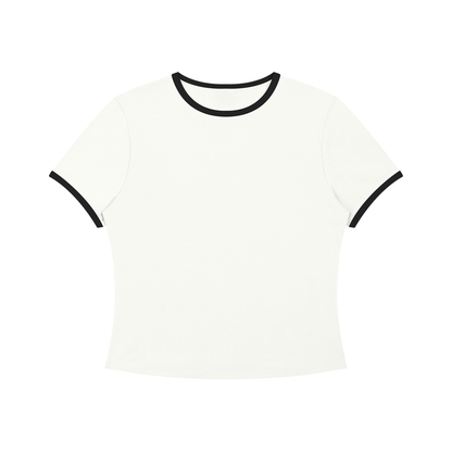 Color Block Crop T-Shirt