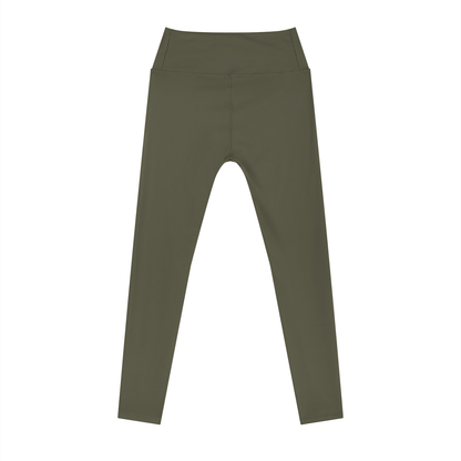 High Rise Ankle Length Leggings