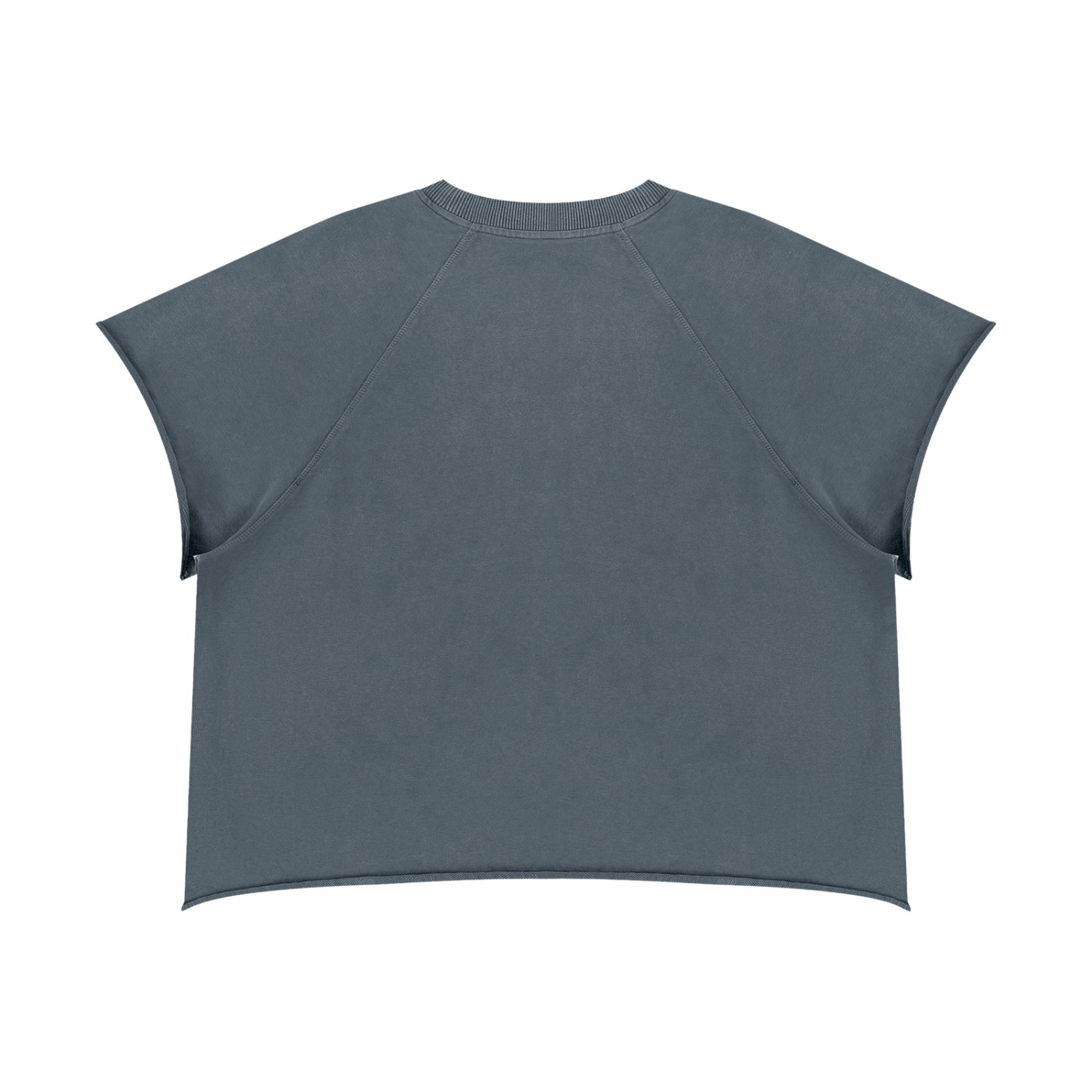Vintage Wash Raw Edge T-Shirt