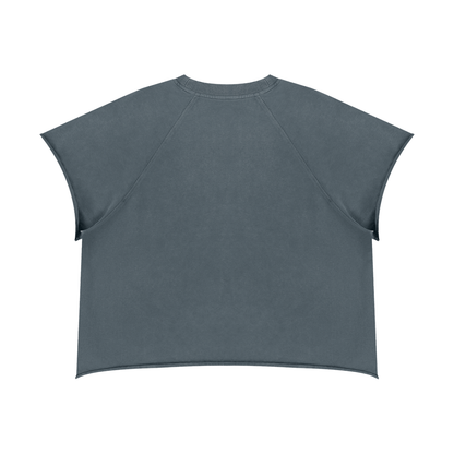 Vintage Wash Raw Edge T-Shirt