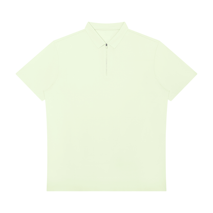 Quarter-Zip Performance Polo Shirt