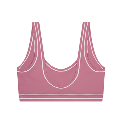Topstitching Yoga Sports Bra
