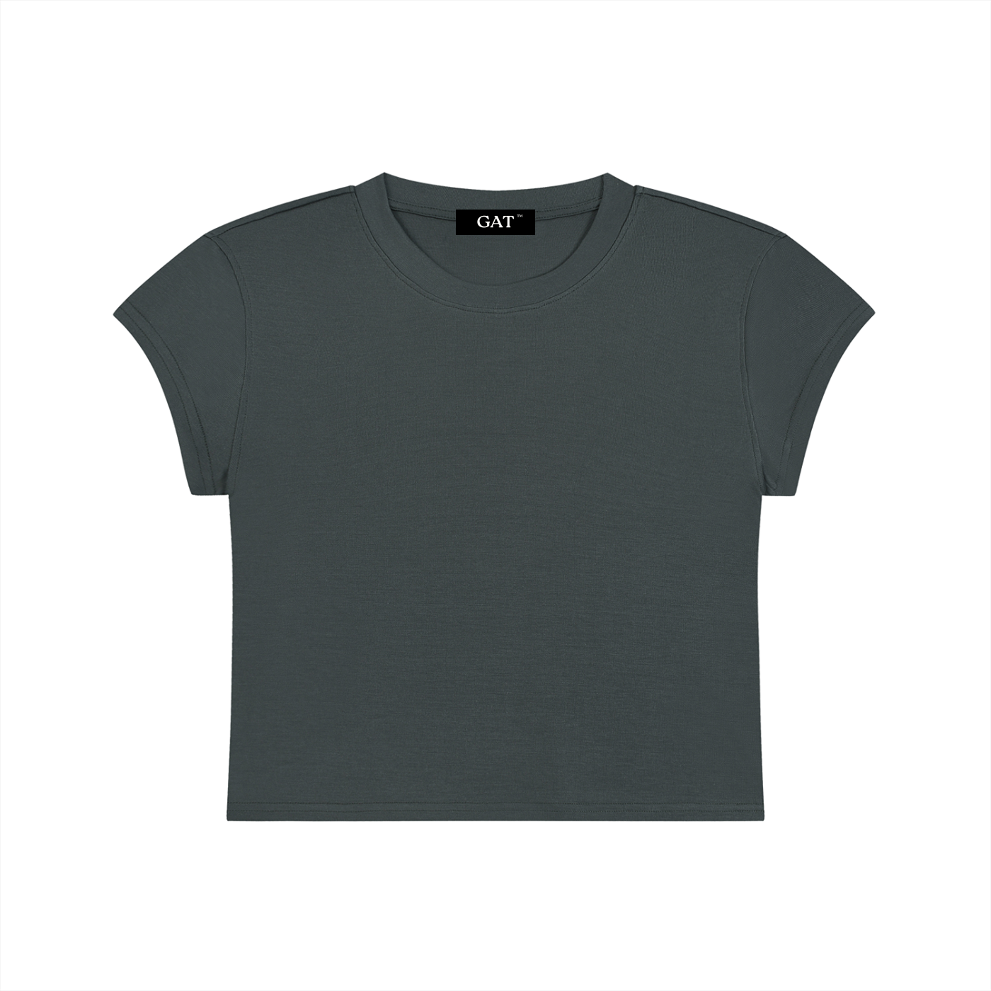 Slim-Fit Cropped T-Shirt