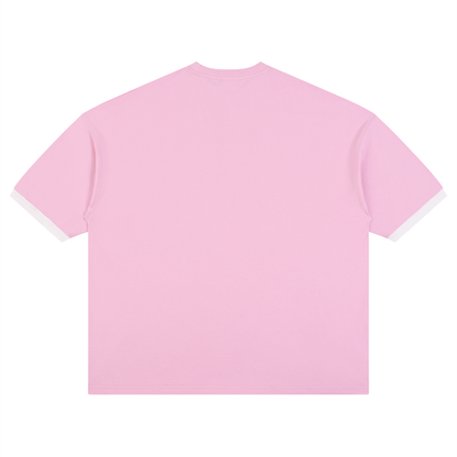 Color Block Drop Shoulder T-Shirt