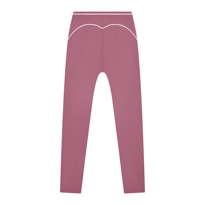 High Rise Topstitching Leggings