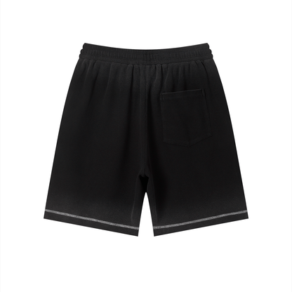 Sunfade Waffle Raw Hem Shorts