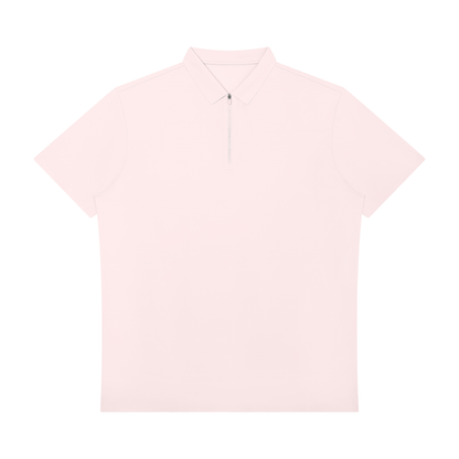 Quarter-Zip Performance Polo Shirt