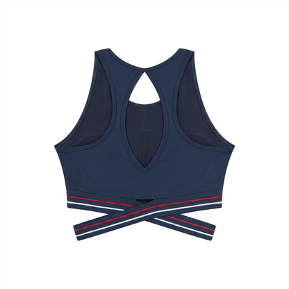 Criss-Cross Band Sports Bra