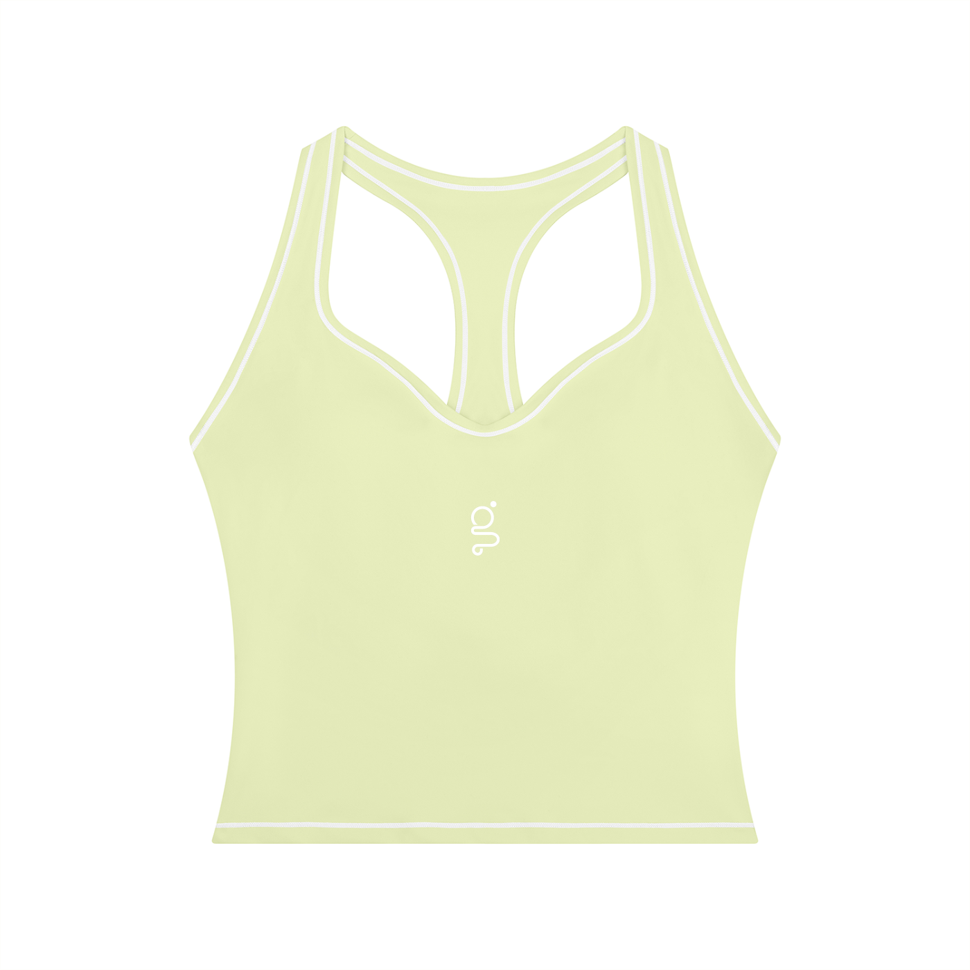 Topstitching Yoga Tank Top
