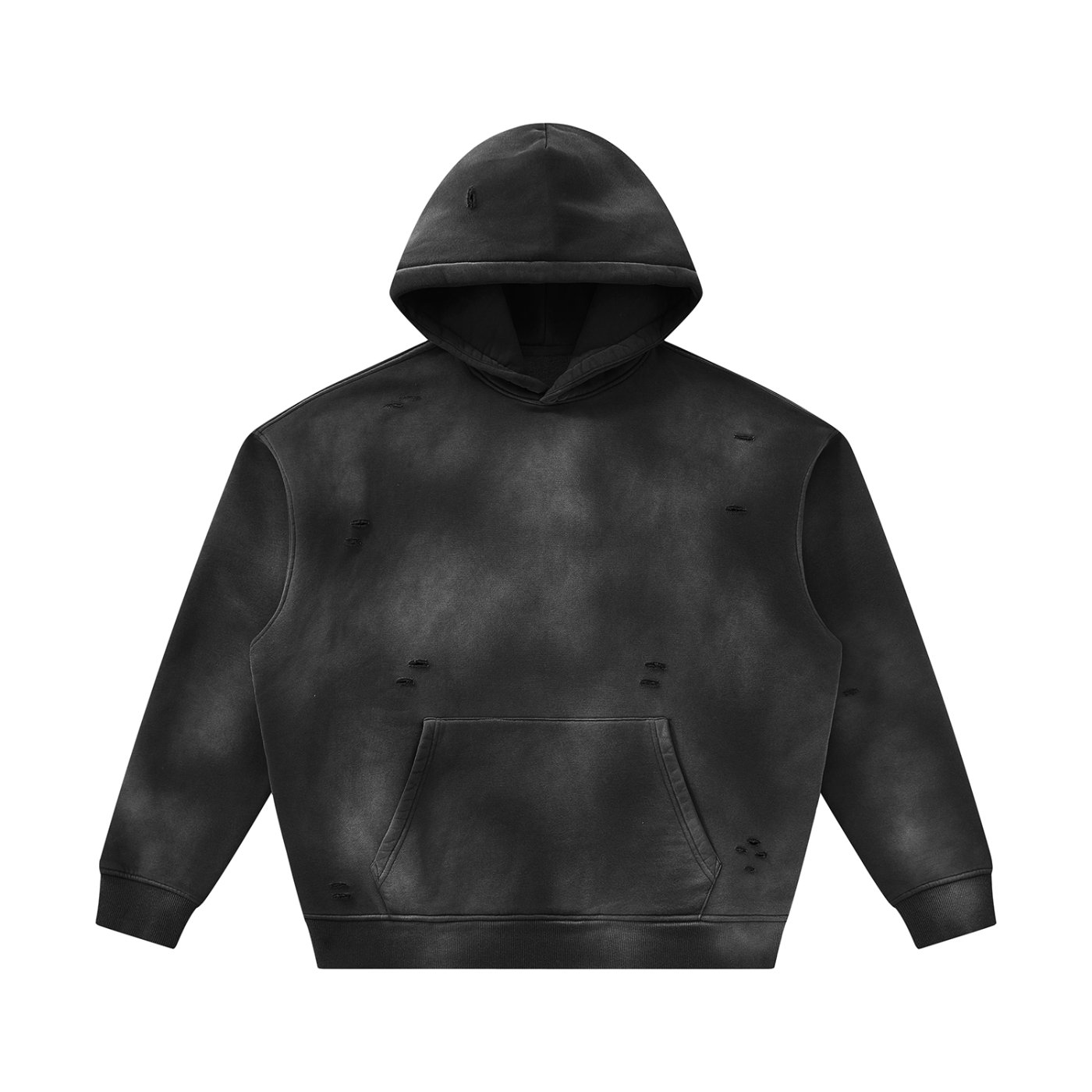 Sunfade Frayed Fleece Hoodie