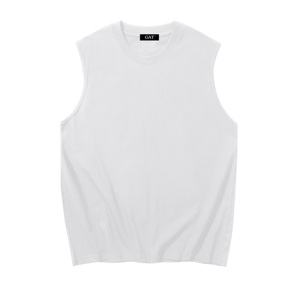 Sleeveless Cotton Tank Top