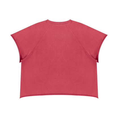 Vintage Wash Raw Edge T-Shirt