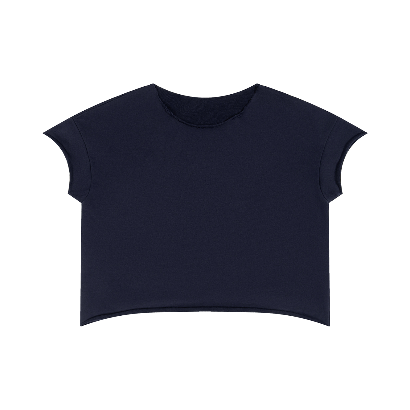 Heavyweight Boxy Raw Edge T-Shirt