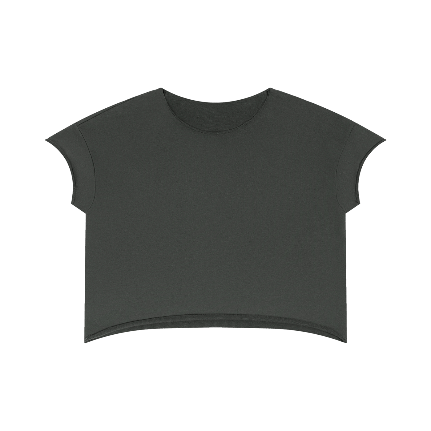 Heavyweight Boxy Raw Edge T-Shirt