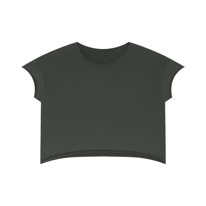 Heavyweight Boxy Raw Edge T-Shirt