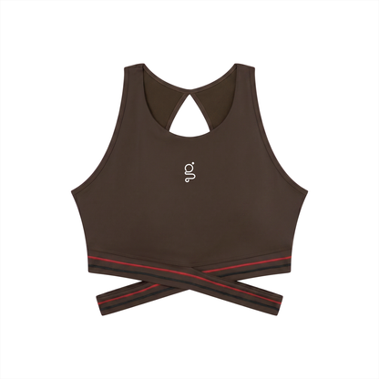 Criss-Cross Band Sports Bra