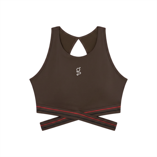 Criss-Cross Band Sports Bra