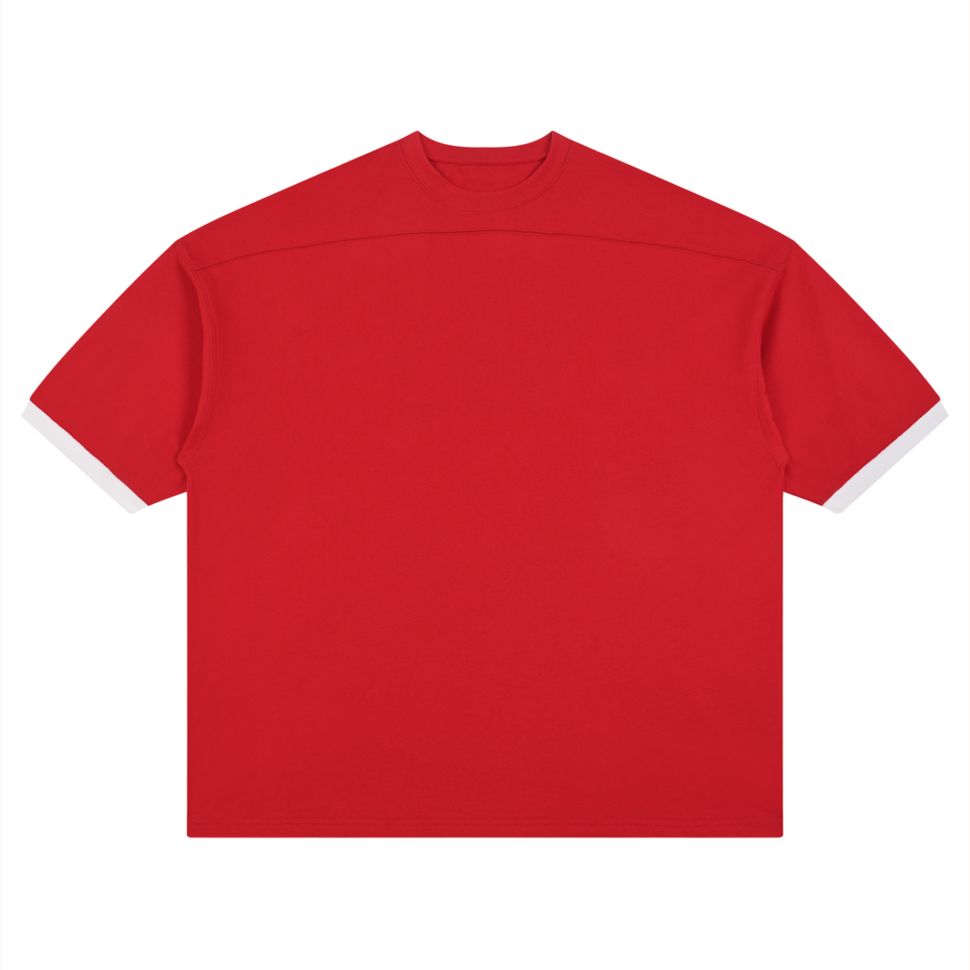 Color Block Drop Shoulder T-Shirt