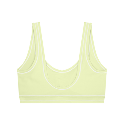 Topstitching Yoga Sports Bra