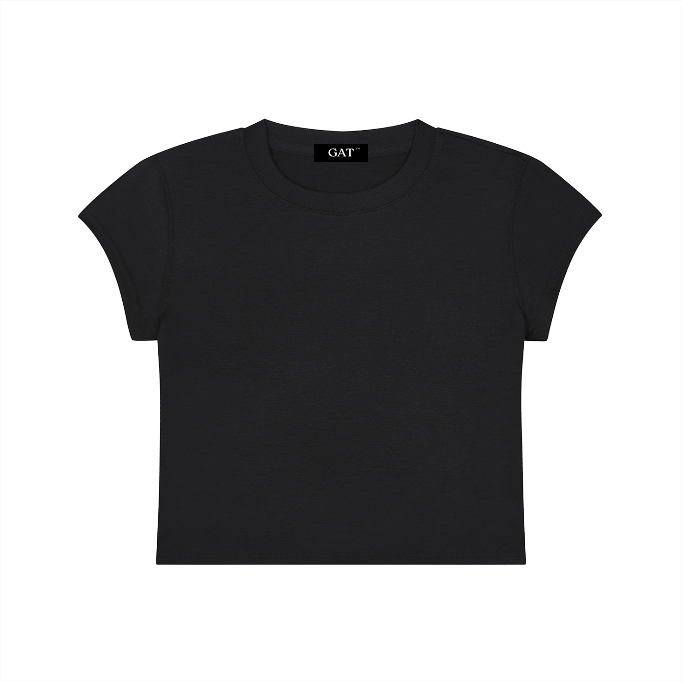 Slim-Fit Cropped T-Shirt