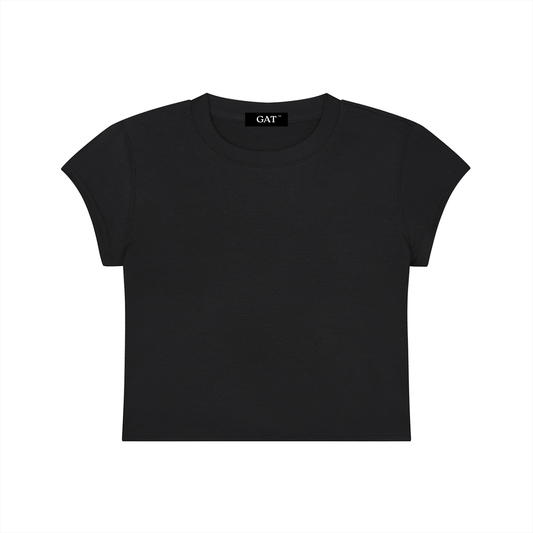 Slim-Fit Cropped T-Shirt