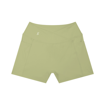 High Rise Pocket Yoga Shorts